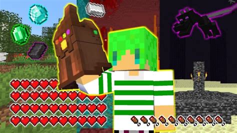 【マインクラフト】チートすぎる能力が使える『最強の腕』を追加してサバイバル Minecraft Summary マイクラ動画