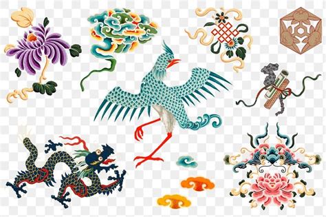 Chinese Art Symbols Collection