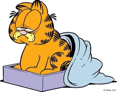 Garfield Tired