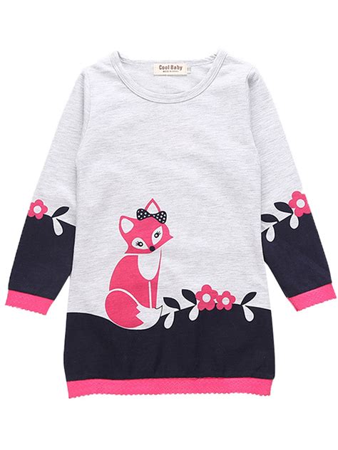 animal cartoon dresses for kids 9