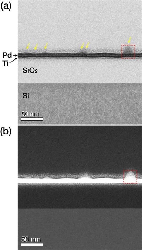 Cross Sectional Scanning Transmission Electron Microscope STEM Images