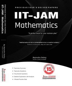 Iit Jam Mathematics Solution Book Years Solved Papers Buy Iit Jam