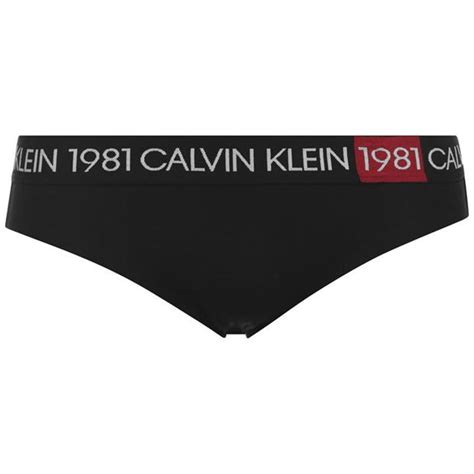 Calvin Klein Women S 1981 Bold Bikini Briefs Briefs Flannels