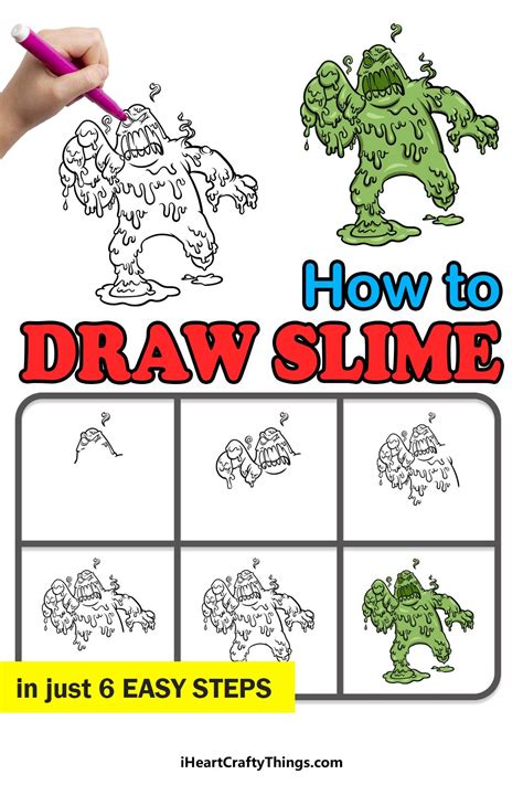 How To Draw Slime A Step By Step Guide Cute Easy Drawings Fall Art Projects Drawings