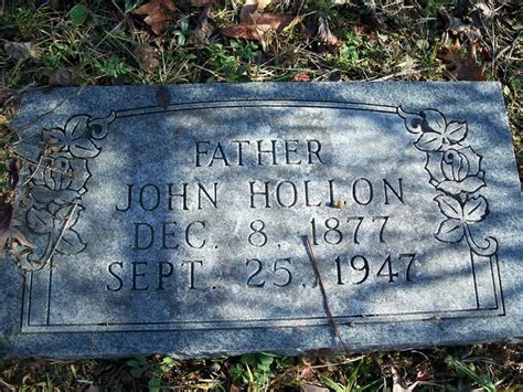 John Hollon 1877 1947 Find A Grave Memorial