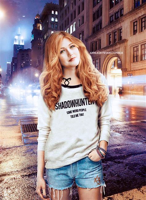 Katherine Mcnamara As Clary Shadowhunters Tv Show Fan Art