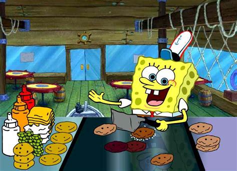 Spongebob Flipping Patties by happaxgamma on DeviantArt