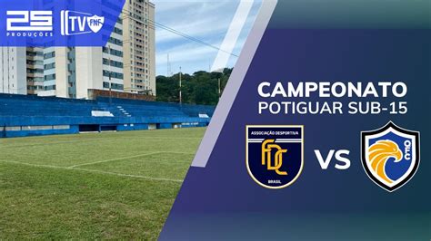 Ao Vivo F Brica De Craques X Quinho F C Campeonato Potiguar Sub