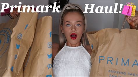 Huge Summer Primark Haul 🛍 ~ For My Holidayyy🥳 Youtube