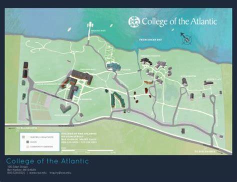 Printable Campus Map (PDF) - College of the Atlantic