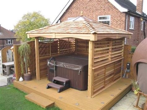 Top 25 of Enclosed Hot Tub Gazebo