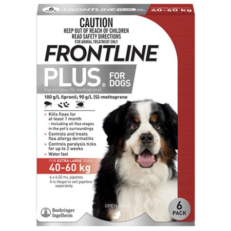 FRONTLINE Plus Dog | Flea and tick treatment