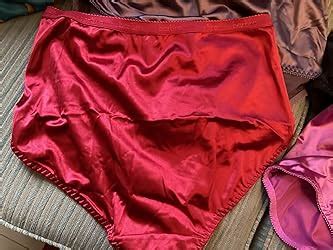 Barbra Lingerie Mens Satin Bikini Briefs Panties S To 3XL Silky Sexy