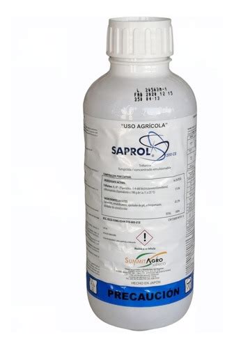 Saprol 1lt Fungicida Para El Control De Cenicilla En Plantas Mercadolibre