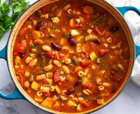 Minestrone Soup Recipe Cart