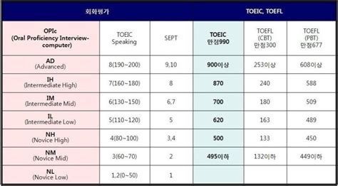toeic speaking  lv