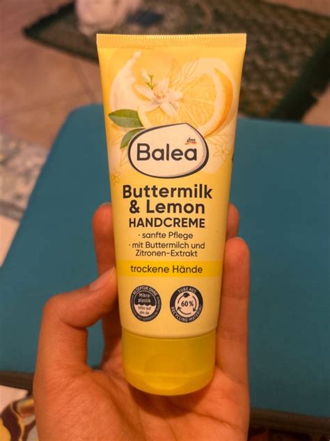 Balea Handcreme Buttermilk And Lemon Mit Buttermilch Und Zitronen Extrakt 100 Ml Inci Beauty