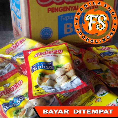 Jual Dus Sachet Tepung Sobaso Pengenyal Bakso G Shopee Indonesia