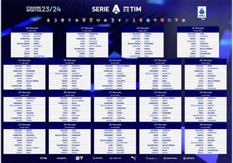 Serie A fixtures schedule 2023-24 in full - Football Italia