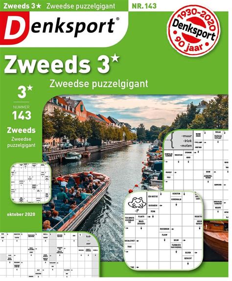 Bol Denksport Puzzelboek Zweeds Puzzelgigant