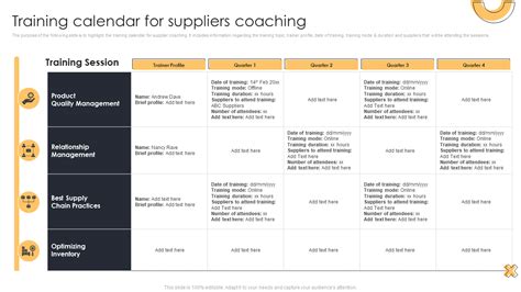 Top Training Calendar Templates With Examples And Samples