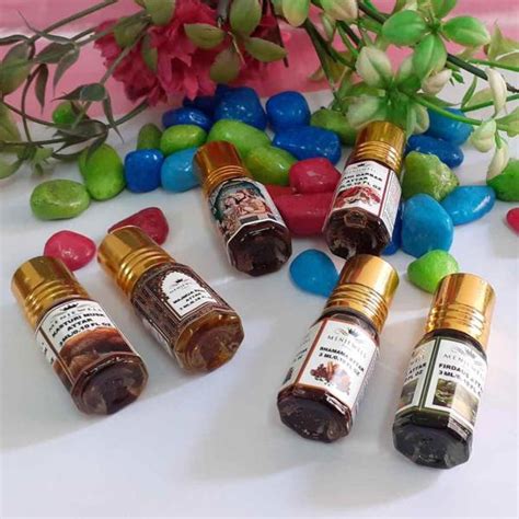 Menjewell Set Of 6 Spicy Attar Gift Pack (6 x 3 ml) Long Lastings Attar ...