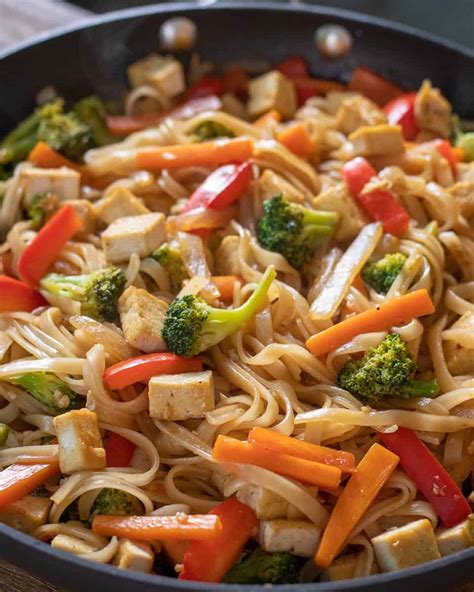 Vegan Stir Fry Noodles Sarah S Vegan Kitchen