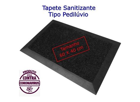 Tapete Sanitizante Pediluvio 60 x 40 cm EcoGS o Melhor Preço é no Zoom