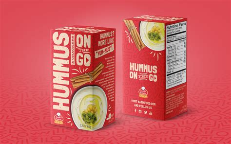 Kasih Hummus Packaging Design On Behance