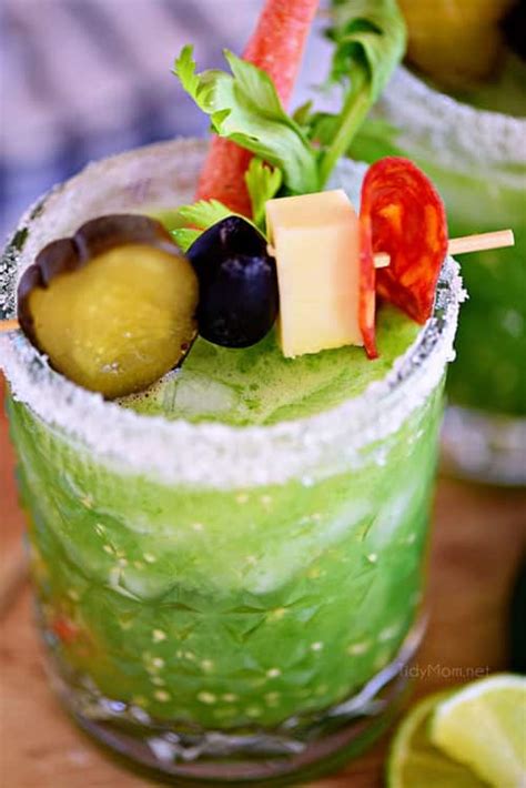 Green Bloody Mary Verde Mary Tidymom®