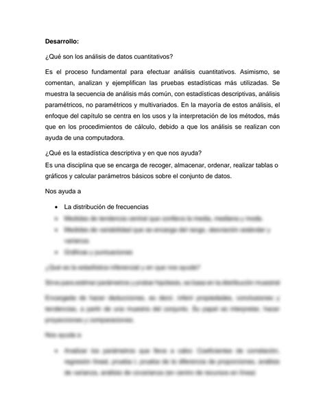 SOLUTION Tarea 3 An Lisis De Datos Cuantitativos Studypool