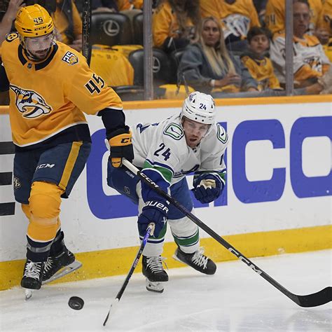 Pius Suter Et Vancouver S Imposent Nashville