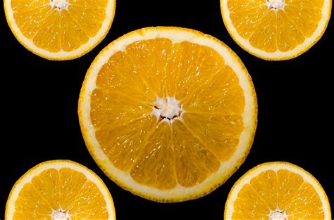 Slice Of Orange Fruit Free Stock Photo - Public Domain Pictures