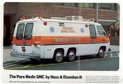 Gmc Ambulance Ambulance Emergency Vehicles Gmc Motorhome