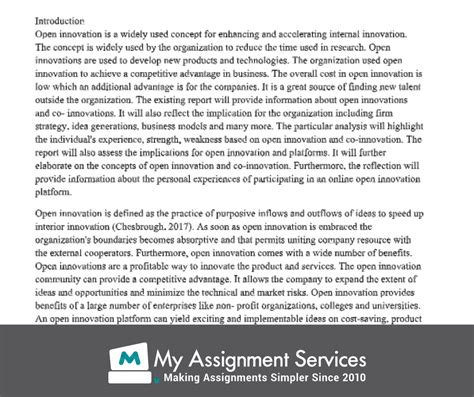 Entrepreneurship Assignment Sample My Assignment Services