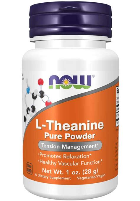 Now L Theanine Supplement First