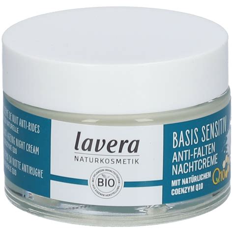 Lavera BASIS SENSITIV ANTI FALTEN NACHTCREME 50 Ml Shop Apotheke At