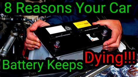 Reasons And Symptoms Your Car Battery Keeps Dying Youtube