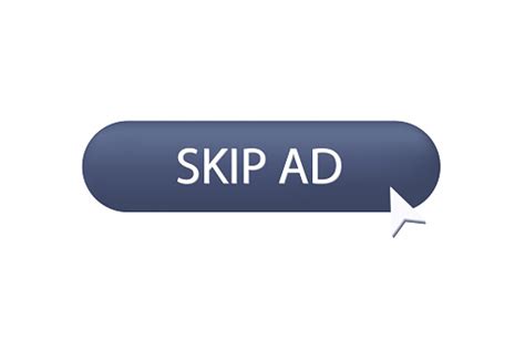 3d Button Skip Ads Apply To Stop Continue Prohibited Icon Refusal To