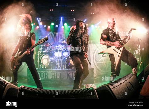 The American Thrash Metal Band Anthrax Performs A Live Concert At