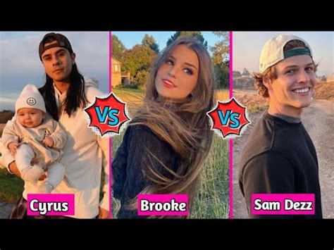 Sam Dezz Vs Cyrus Dobre Vs Brooke Monk Lifestyle Comparison Youtube