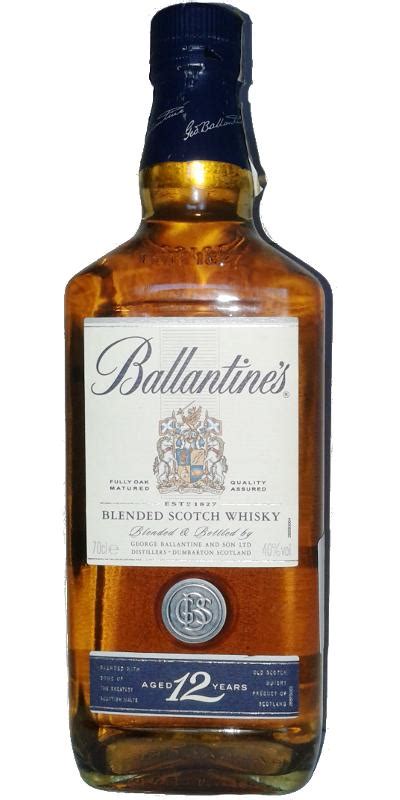 Ballantines 12 Year Old Whisky Whisky Ballantines