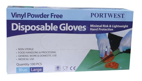 Northrock Safety Powder Free Vinyl Disposable Glove Singapore Vinyl