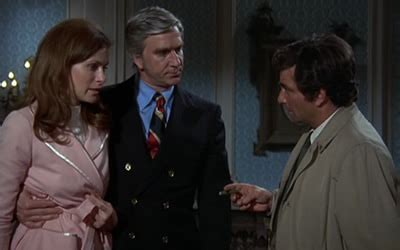 Susan Clark, Leslie Nielsen and Peter Falk in Columbo: Lady in Waiting (1971)