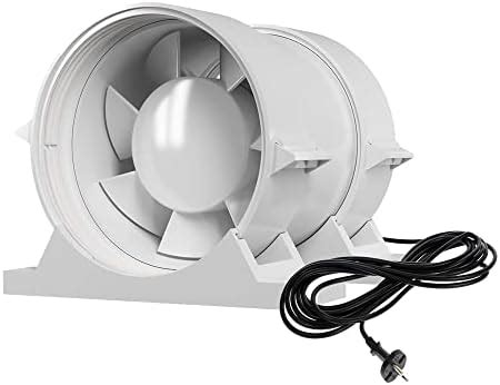 Airope PRO 160 mm Rohrventilator Inline Abluftventilator für Bad WC