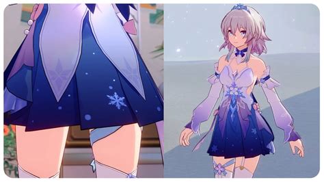 New March 7th Skin March 7th Flexes Her New Outfit Honkai Star