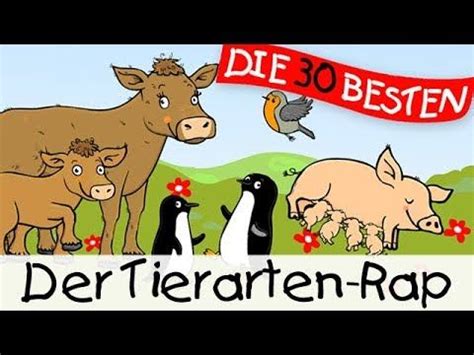 Der Tierarten Rap Kinderlieder Zum Lernen YouTube Kinder Lied