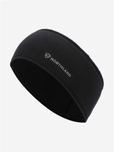 Повязка на голову мужская/женская Northland черный цвет — купить за 18 ...