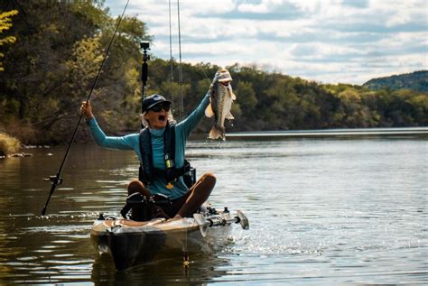 Hobie Ambassador Kristine Fischer Doing What She Does Best Catching