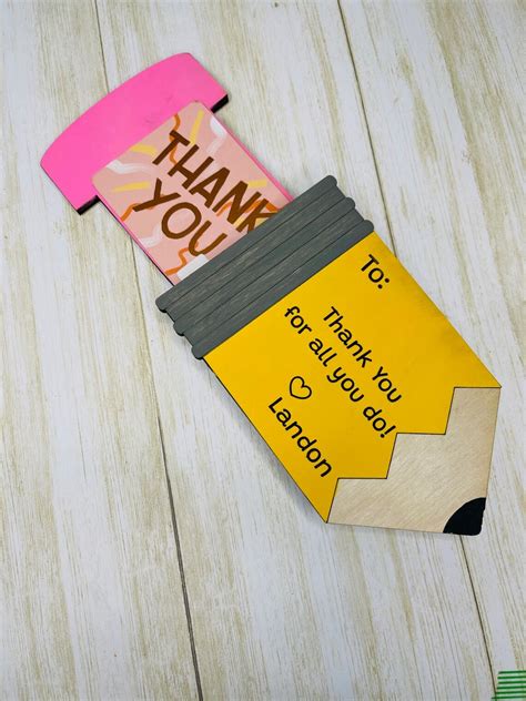 T Card Holder Teacher T Teacher Tcard Etsy